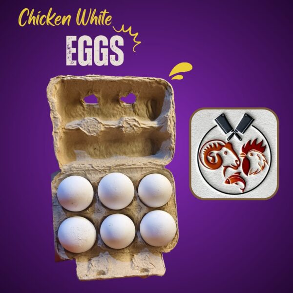 White Eggs (6 pcs)